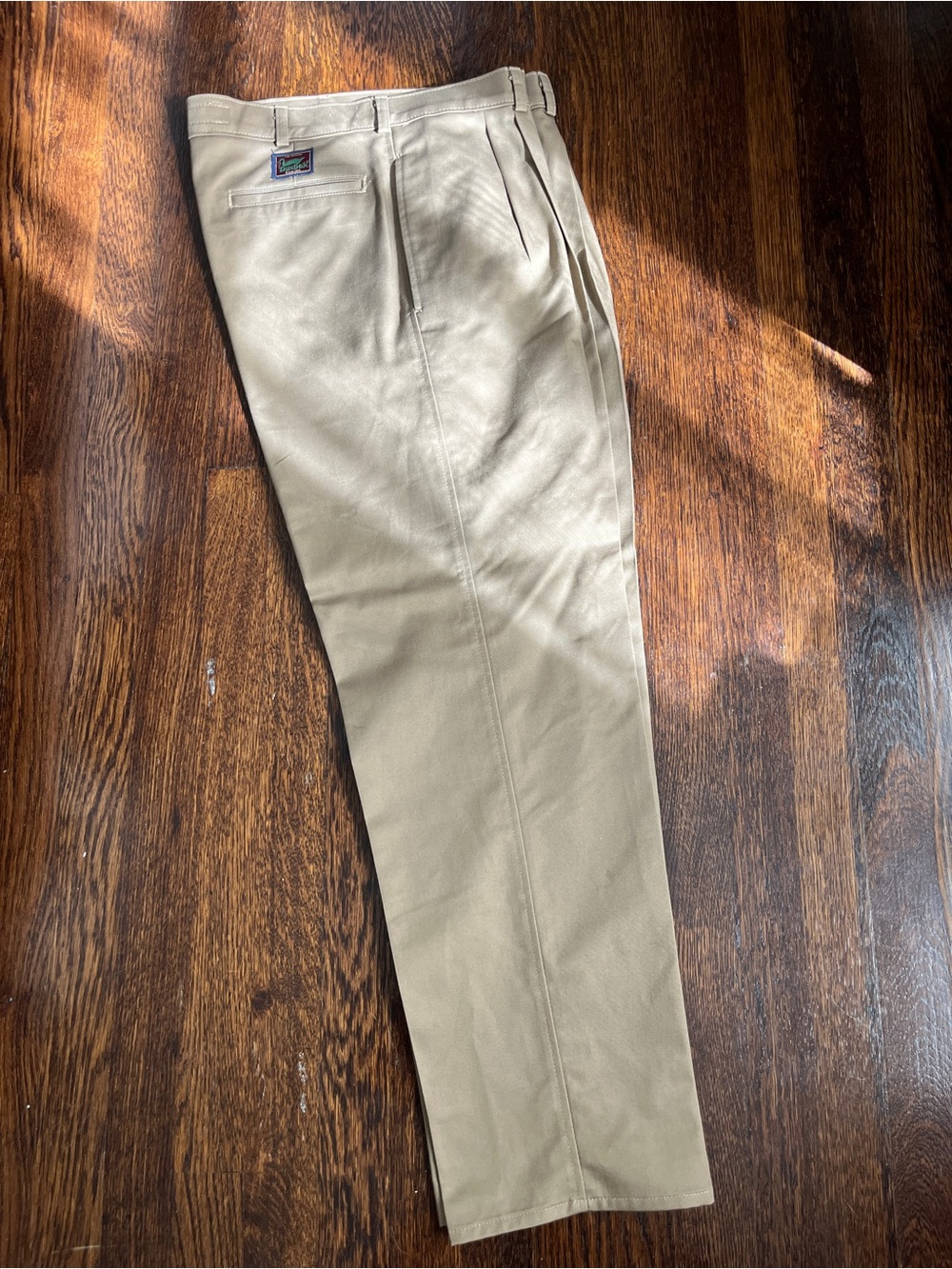 VTG Duxbak Pleated Khakis